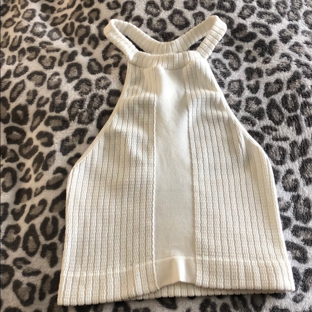 White crop top from free people